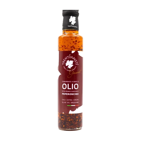 Olio extravergine al peperoncino, Bottiglia 25 cl