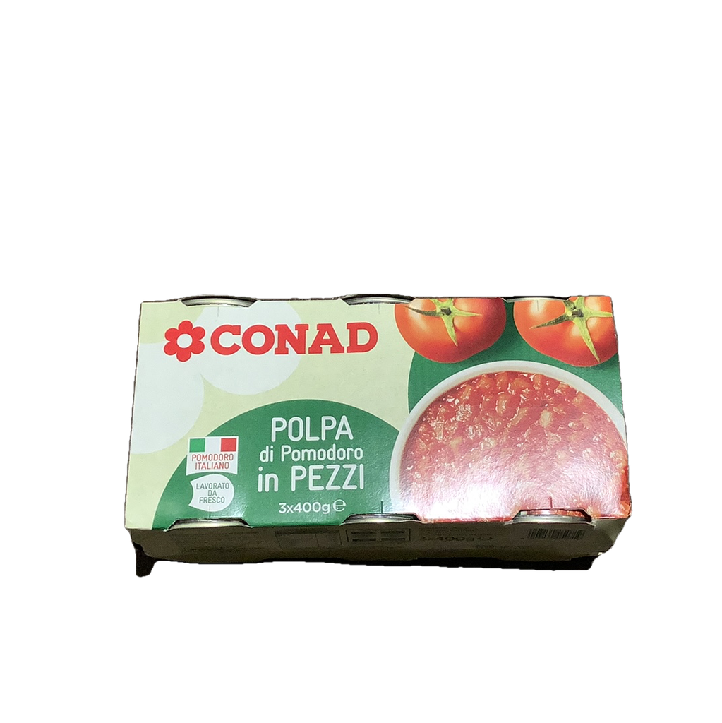 CONAD POLPA DI POMODORO     GR400X3