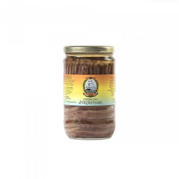 [ST0044] FILETTI ACCIUGHE IN OLIO G. GR.720