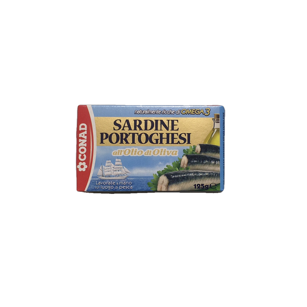 CONAD SARDINE OLIO OLIVA      GR125