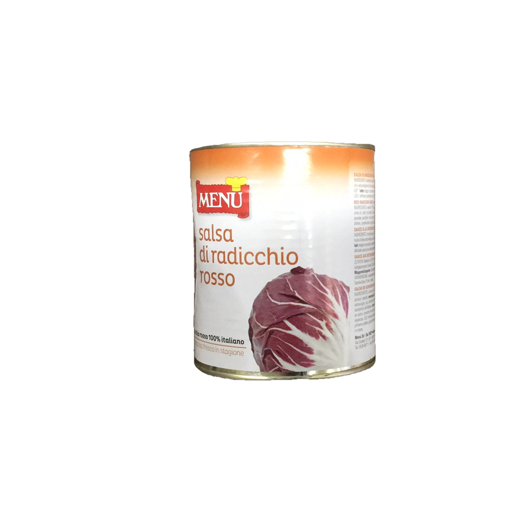 SALSA DI RADICCHIO ROSSO GR800 MENU