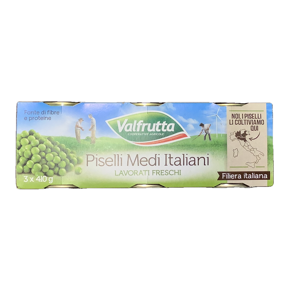 VALFRUTTA PISELLI MEDI      GR410X3