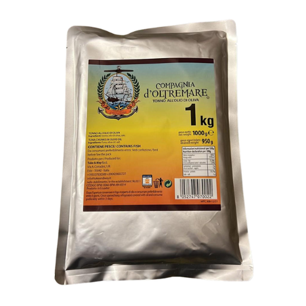 [ST0343] TONNO BUSTA OLIO KG. 1