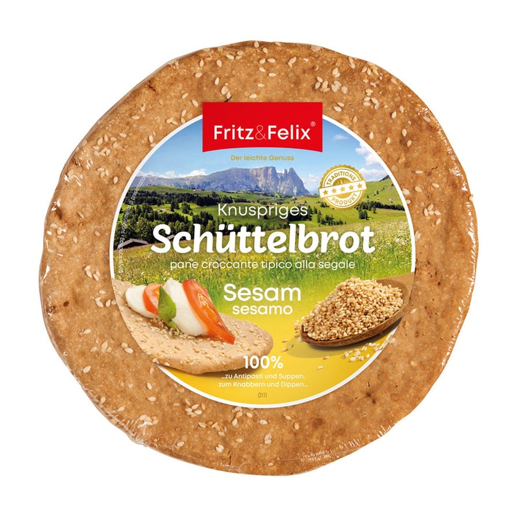 PREISS SCHUTTELBROT SESAMO    GR150