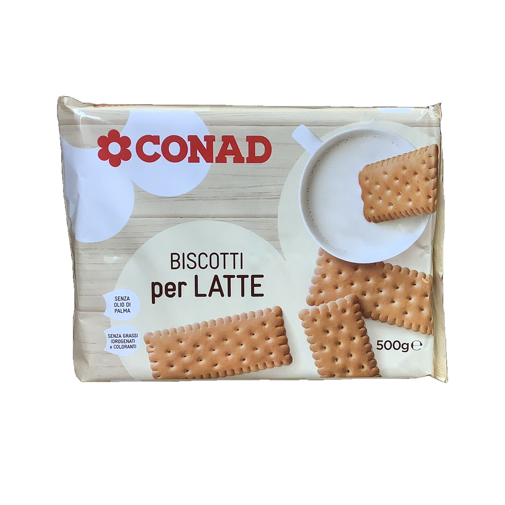 CONAD BISCOTTI AL LATTE       GR500