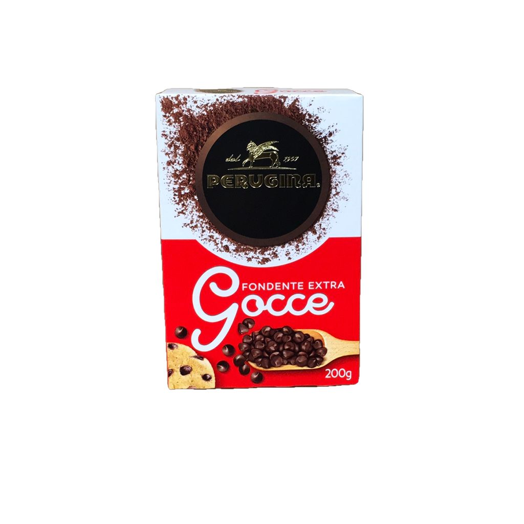 [ZU0012] PERUGINA GOCCE CIOCC.FONDENTE GR200