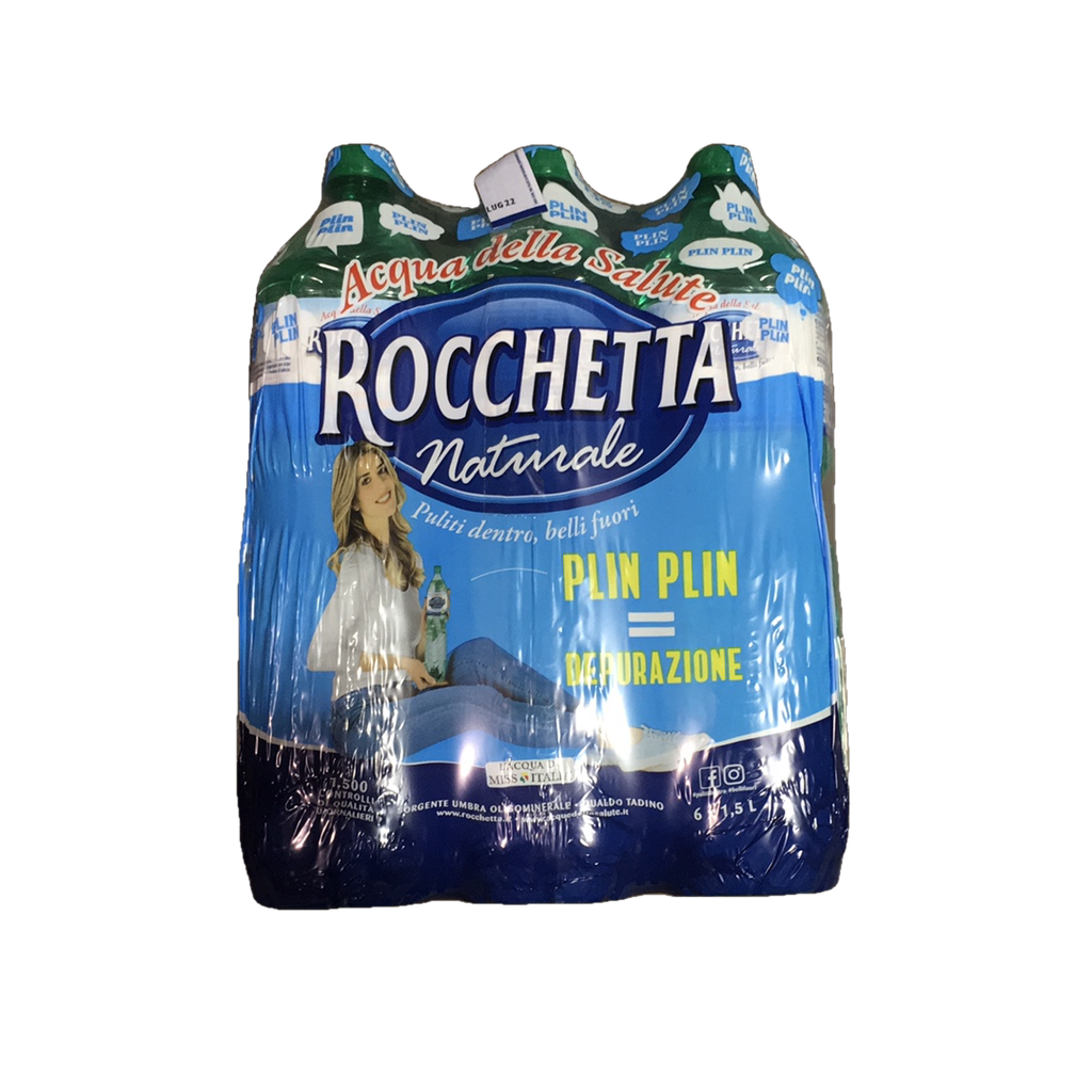 ACQUA ROCCHETTA NAT. LT.1,5 PET PZ. 6