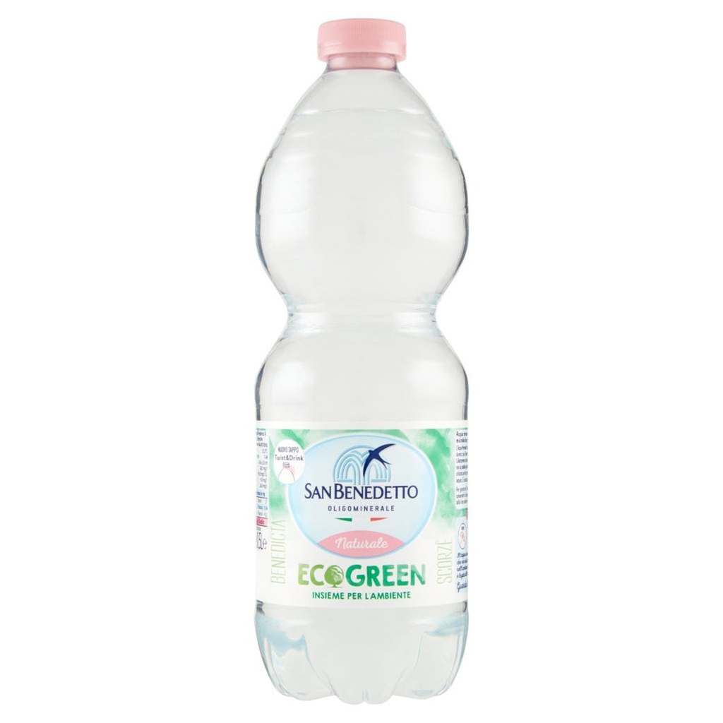 ACQUA SAN BENEDETTO NATURALE 0,50 LT PET ECOGREEN