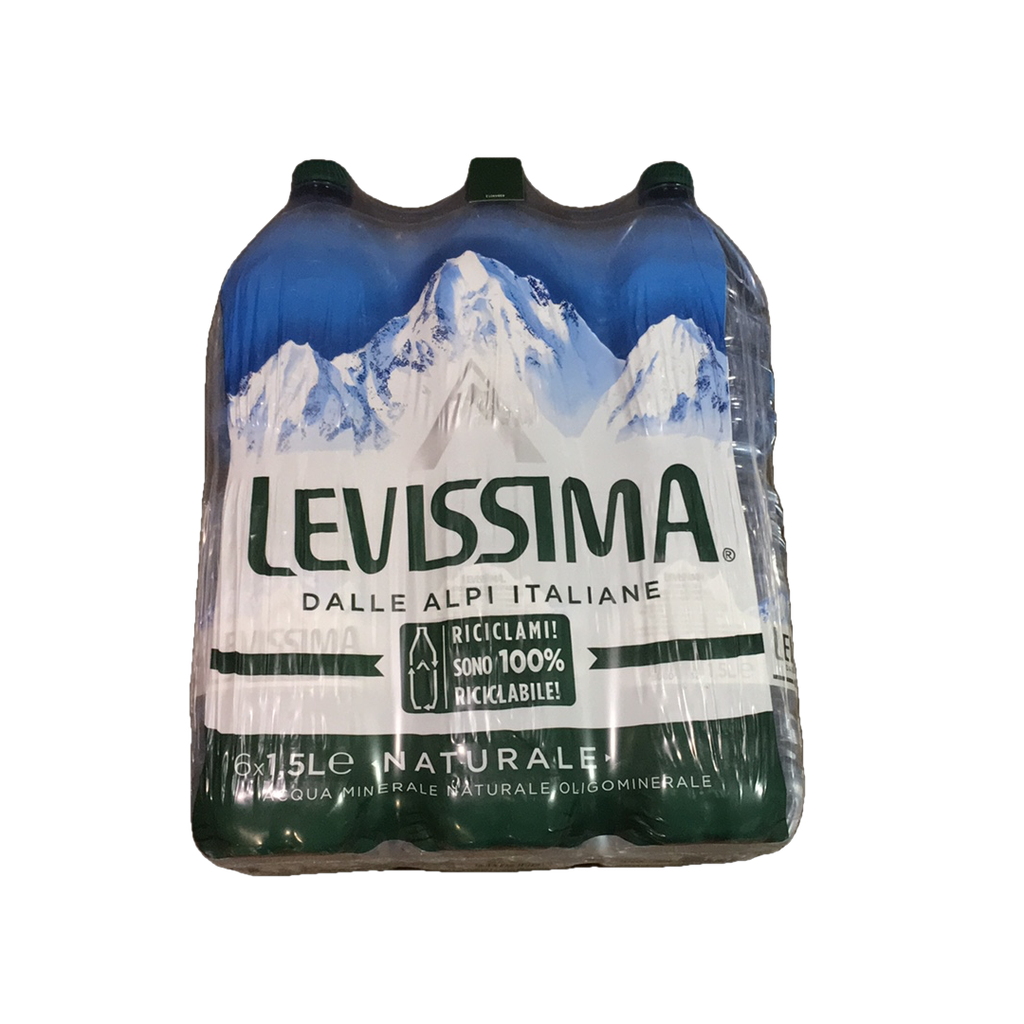 [AC0077] LEVISSIMA ACQUA NATURALE  LT 1,5X6