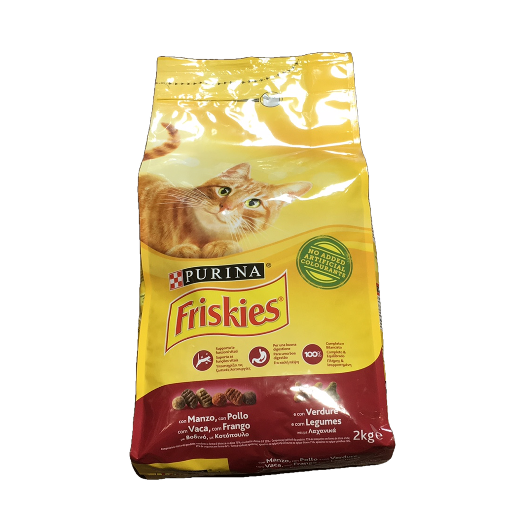 FRISKIES CROCC.GATTO MANZ/POLLO KG2
