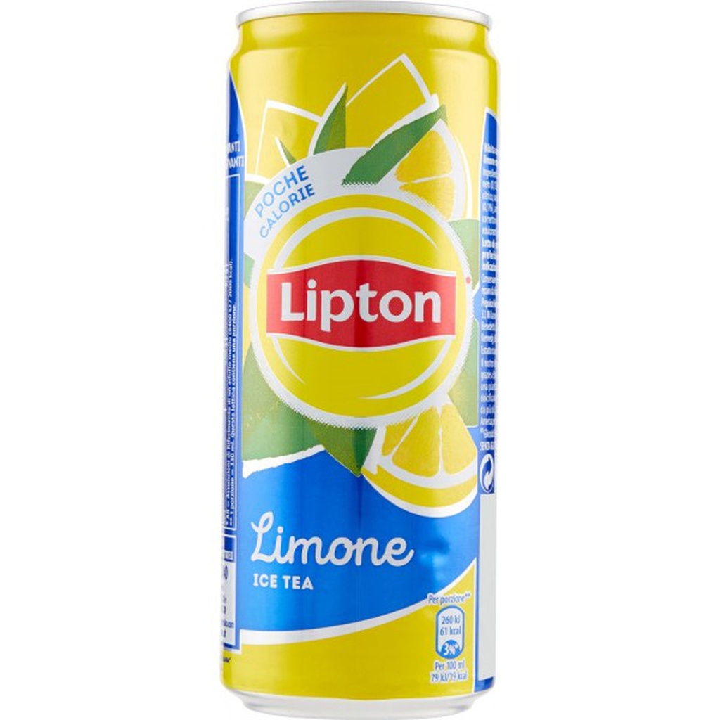 [BB0302] LIPTON TE LIMONE SLEEK LATTINA 0.33 LT
