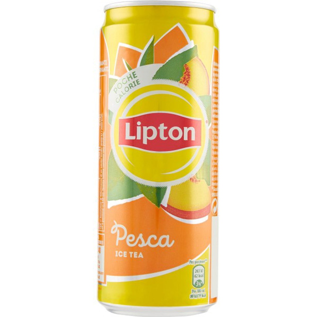 [BB0303] LIPTON TE PESCA SLEEK LATTINA 0.33 LT