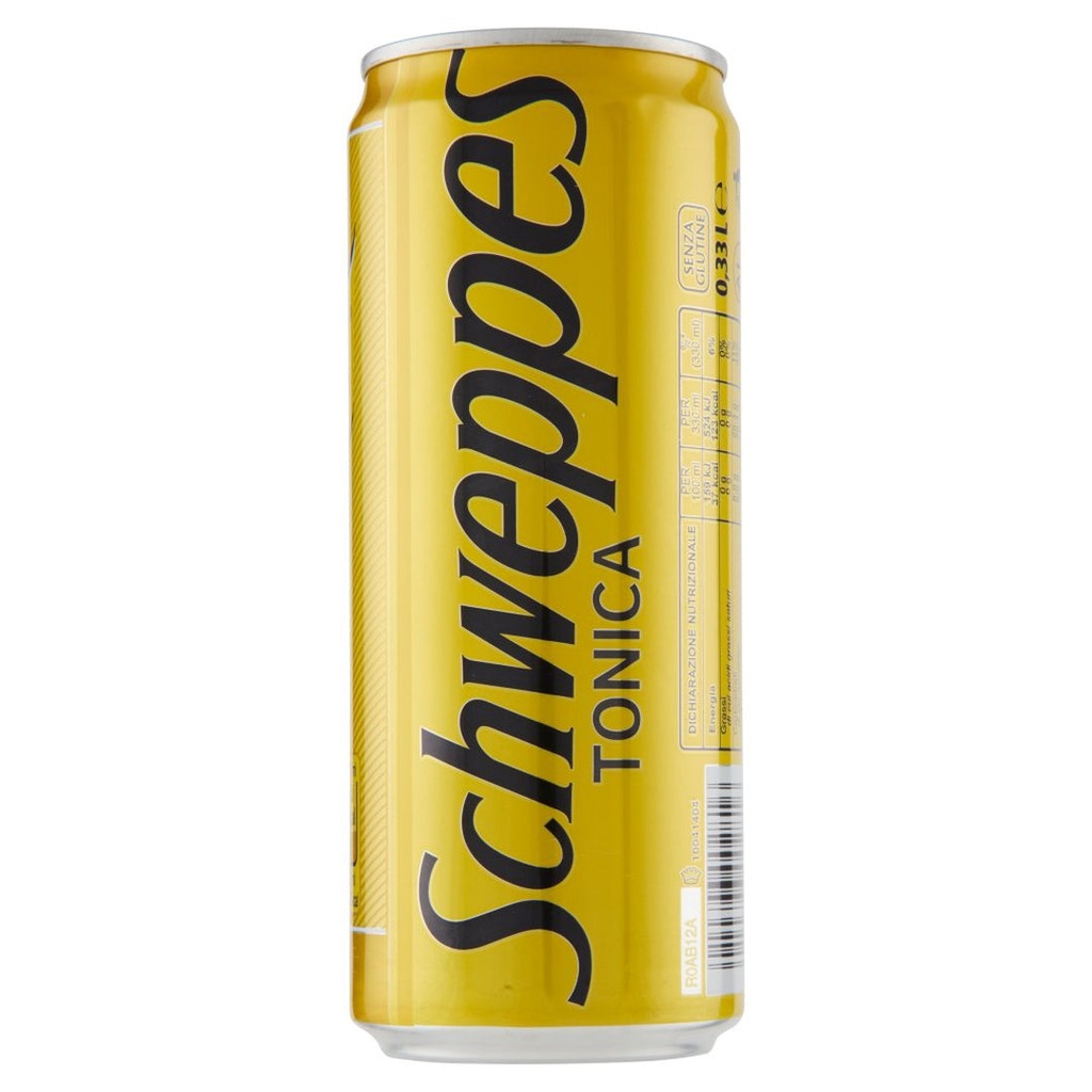 [BB0306] TONICA SCHWEPPES LATTINA SLEEK 0.33 LT