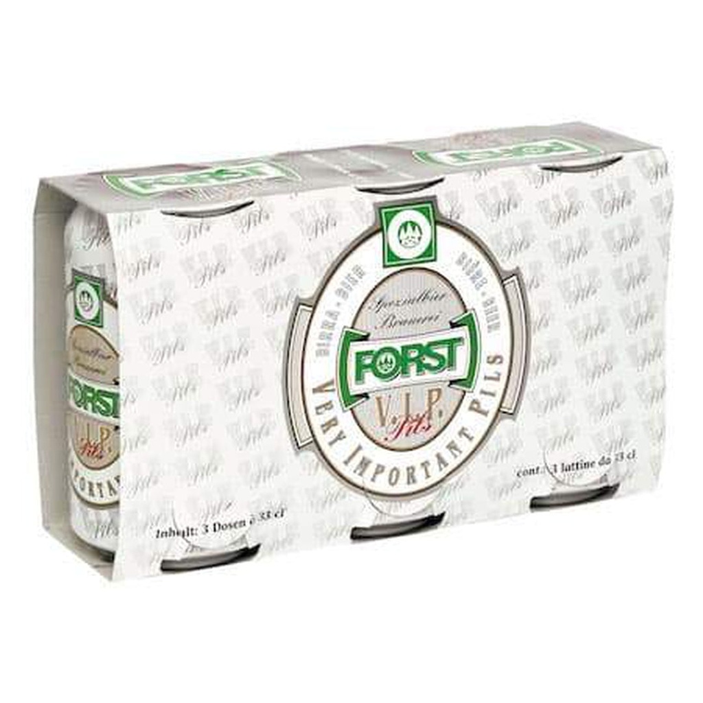 FORST BIRRA PILS LATTINA 0.33 LT