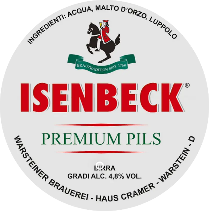 [BR0077] WARSTEINER ISENBECK PILS FUSTO 30 LT