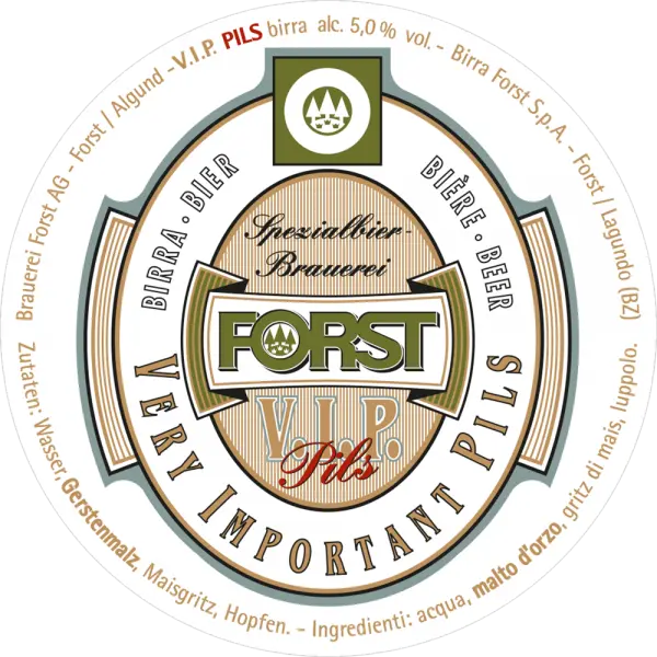 [BR0328] FORST PILS FUSTO 15 LT
