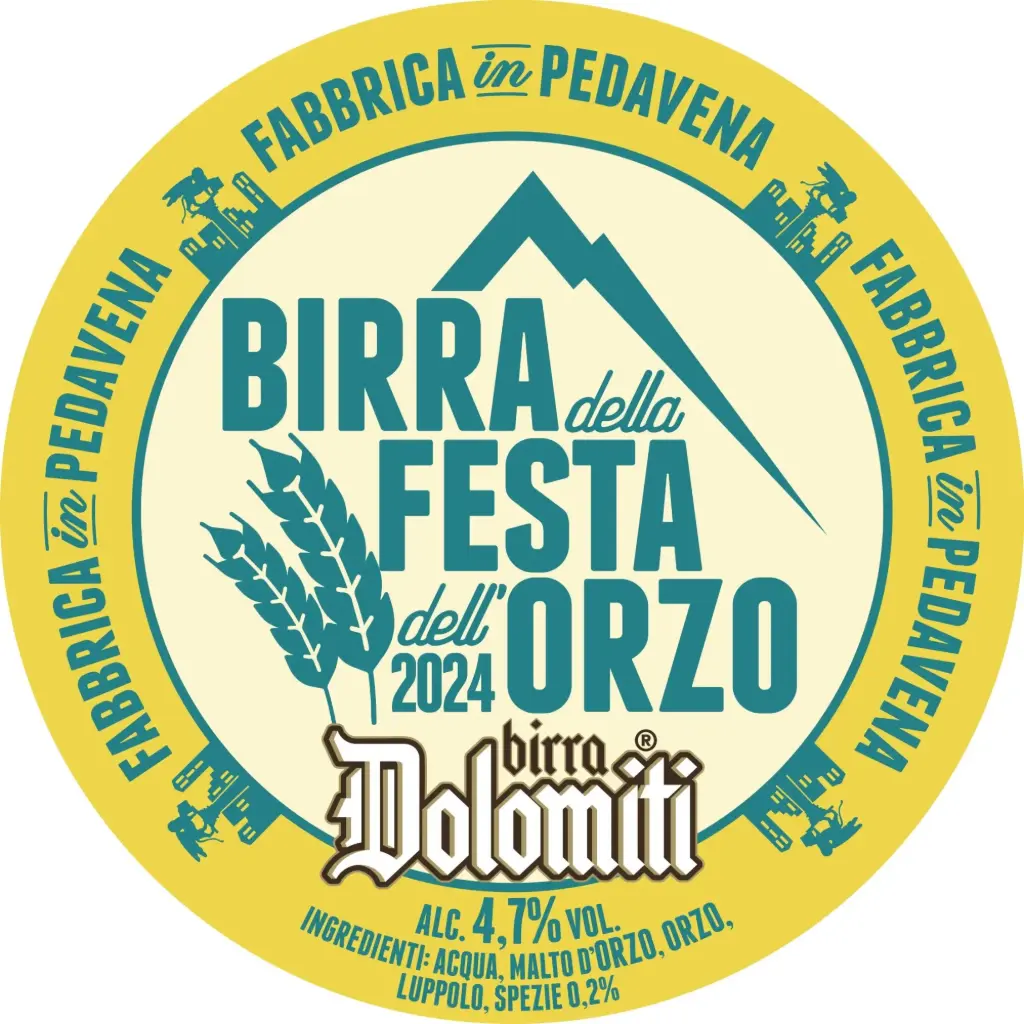 [BR0350] DOLOMITI BIRRA FESTA DELL ORZO FUSTO LEO 24 LT