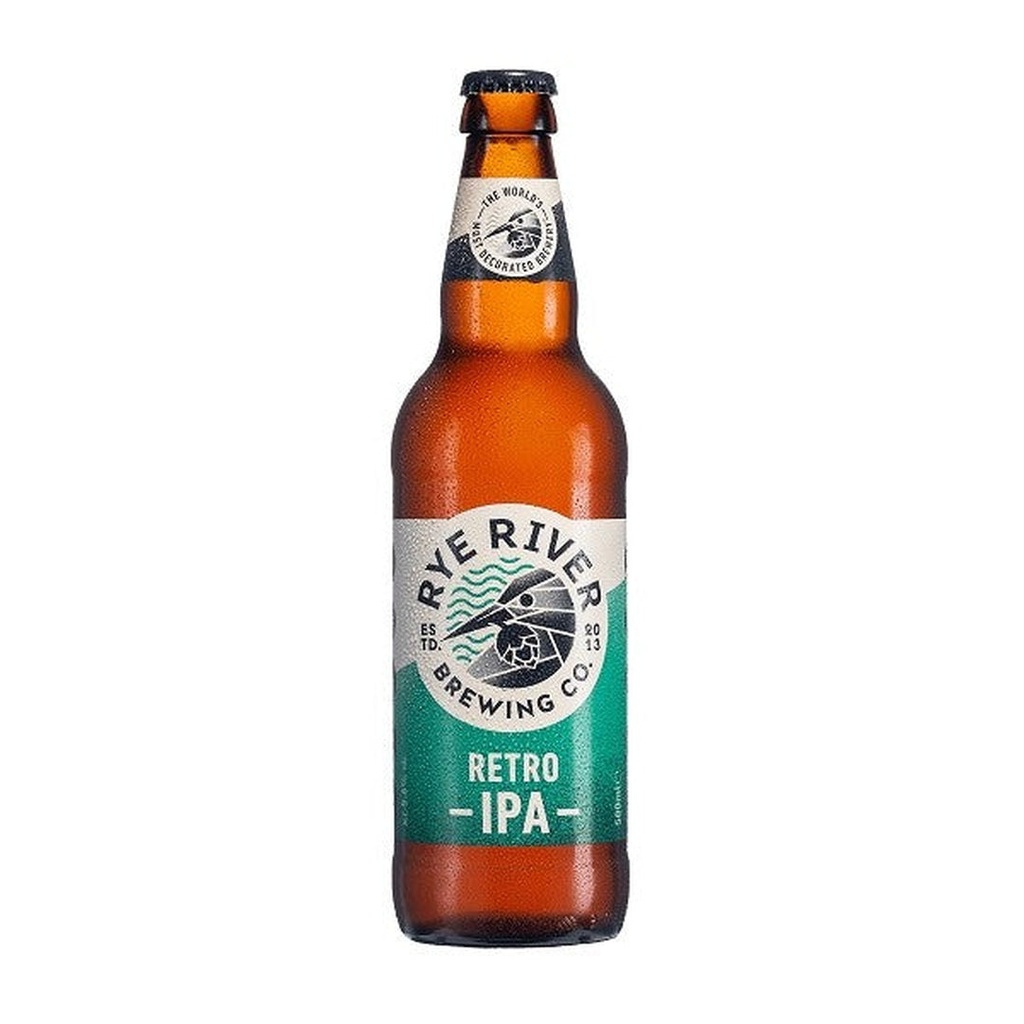 [BR7636] RYE RIVER RETRO IPA 0,33 L. VERDE 5,6°