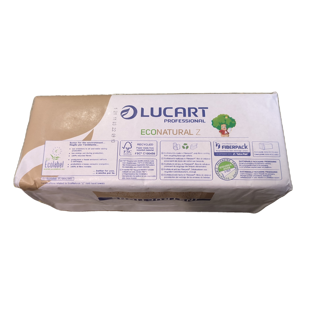 ASCIUGAMANI ECO PIEGATI AZ 23.5X23 PZ220