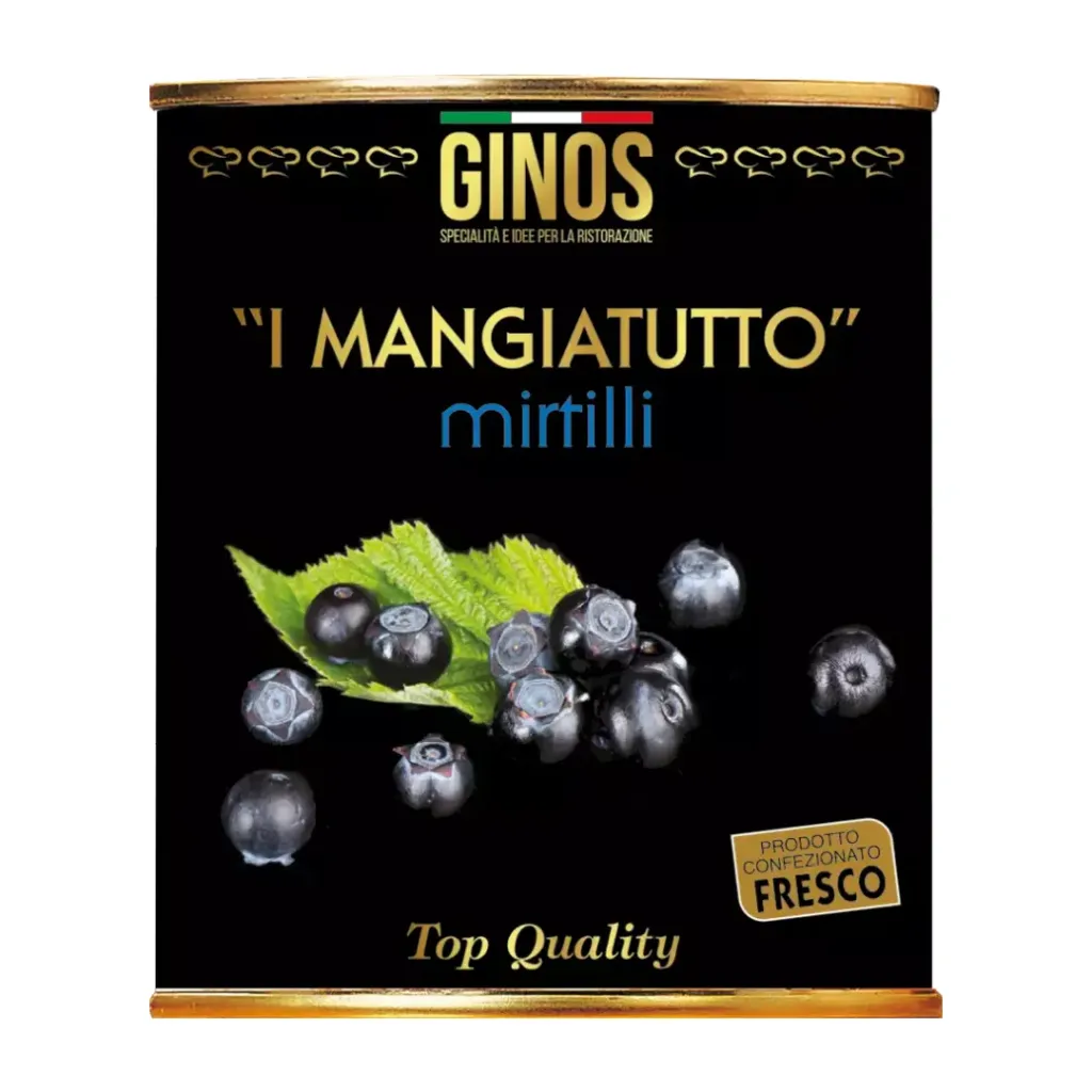 MIRTILLI  MANGIATUTTO GR.880 GINOS