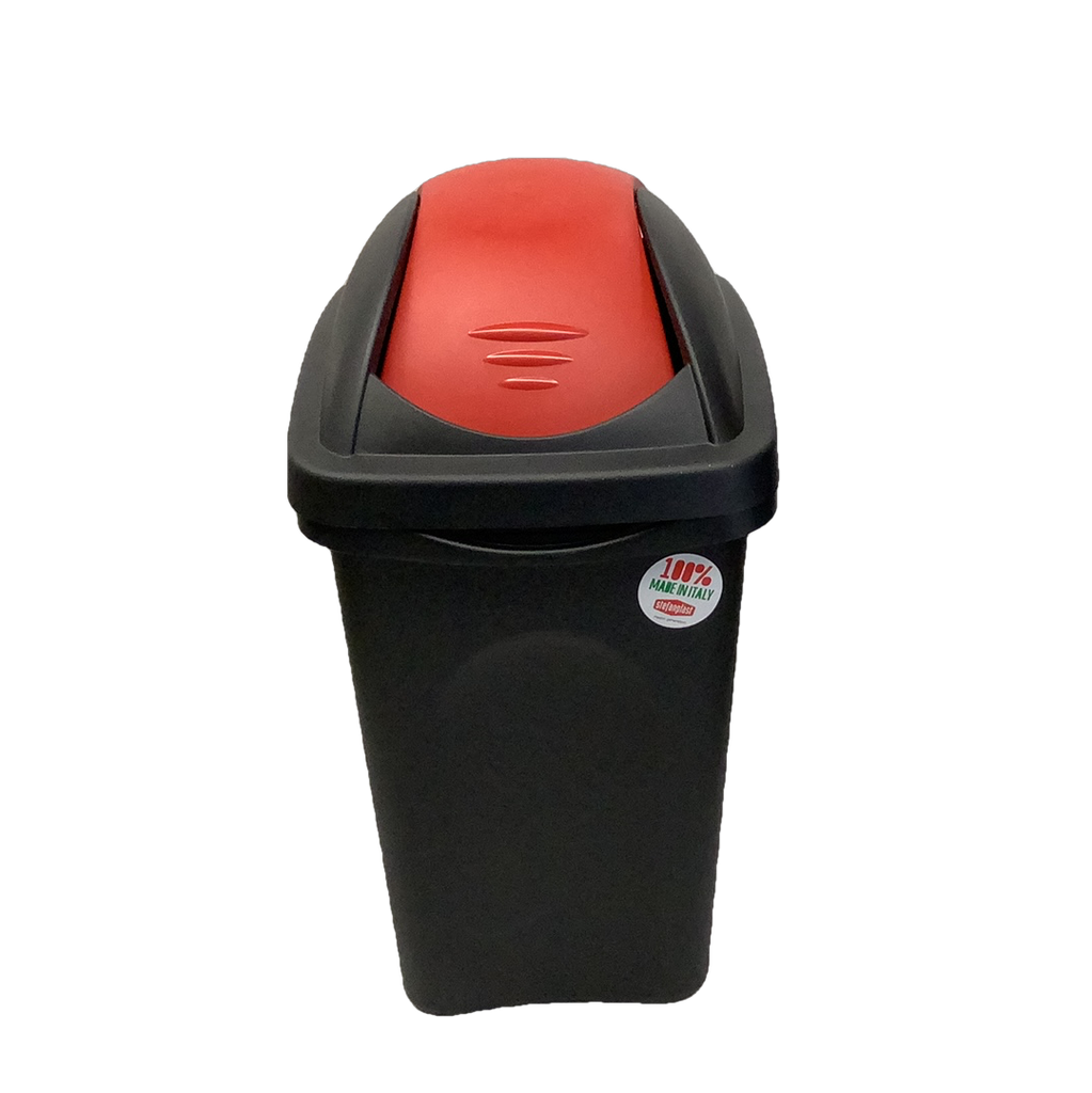 BIDONE BASCULINA LT.30 C/COP