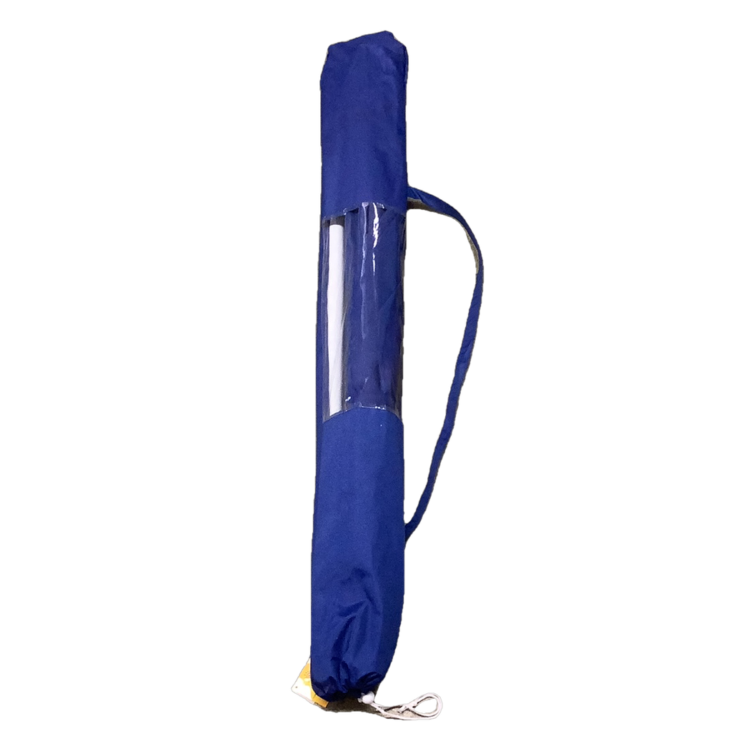 OMBRELLONE ACCIAIO POLIESTERE BLU/VERDE