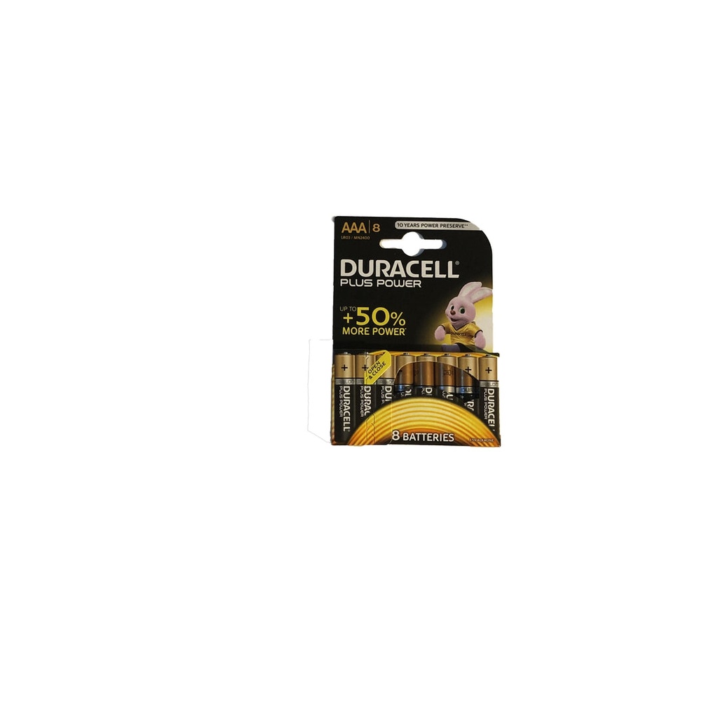 DURACELL PLUS MINISTILO AAA B8  PZ8