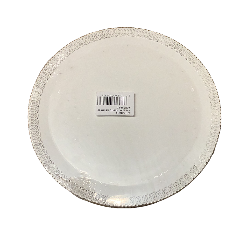 VASSOIO TRINATO TONDO CM30 CF10