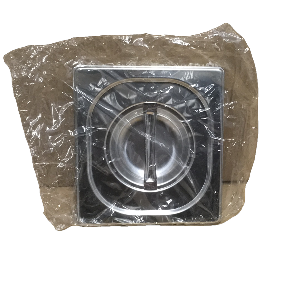 COPERCHIO INOX X VASCA 1/6 17X16