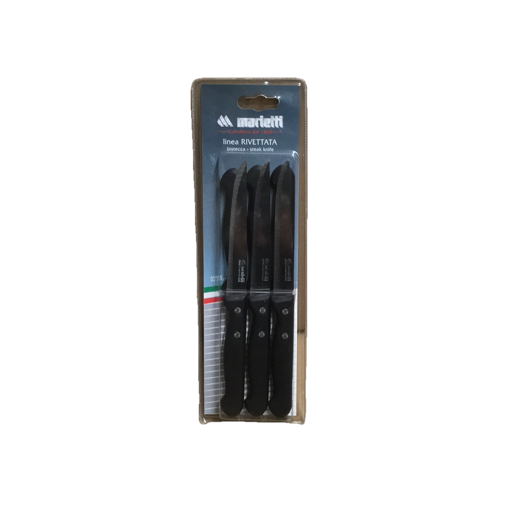COLTELLO BIST.C/PUNT M/RIV.PZ.6 NER