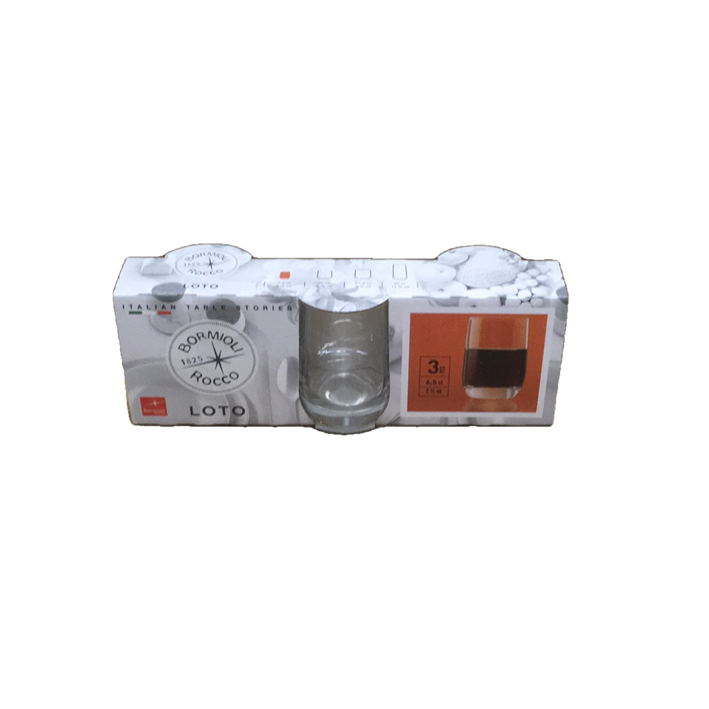 BICCHIERE LIQUORE CL.6 LOTO PZ.3