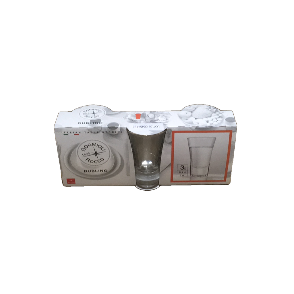 BICCHIERE DUBLINO MARS. CL.5.7 PZ.3