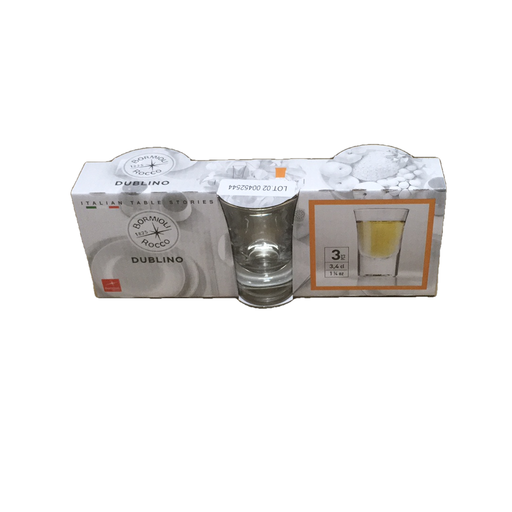 BICCHIERE DUBLINO CL.3,4 PZ.3