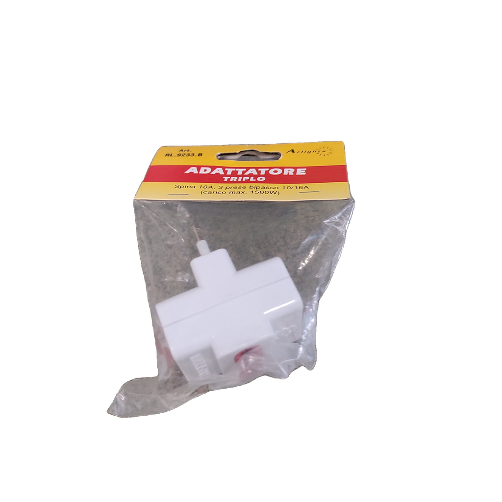 ADATTATORE TRIPLO INTER. PROTEZIONE