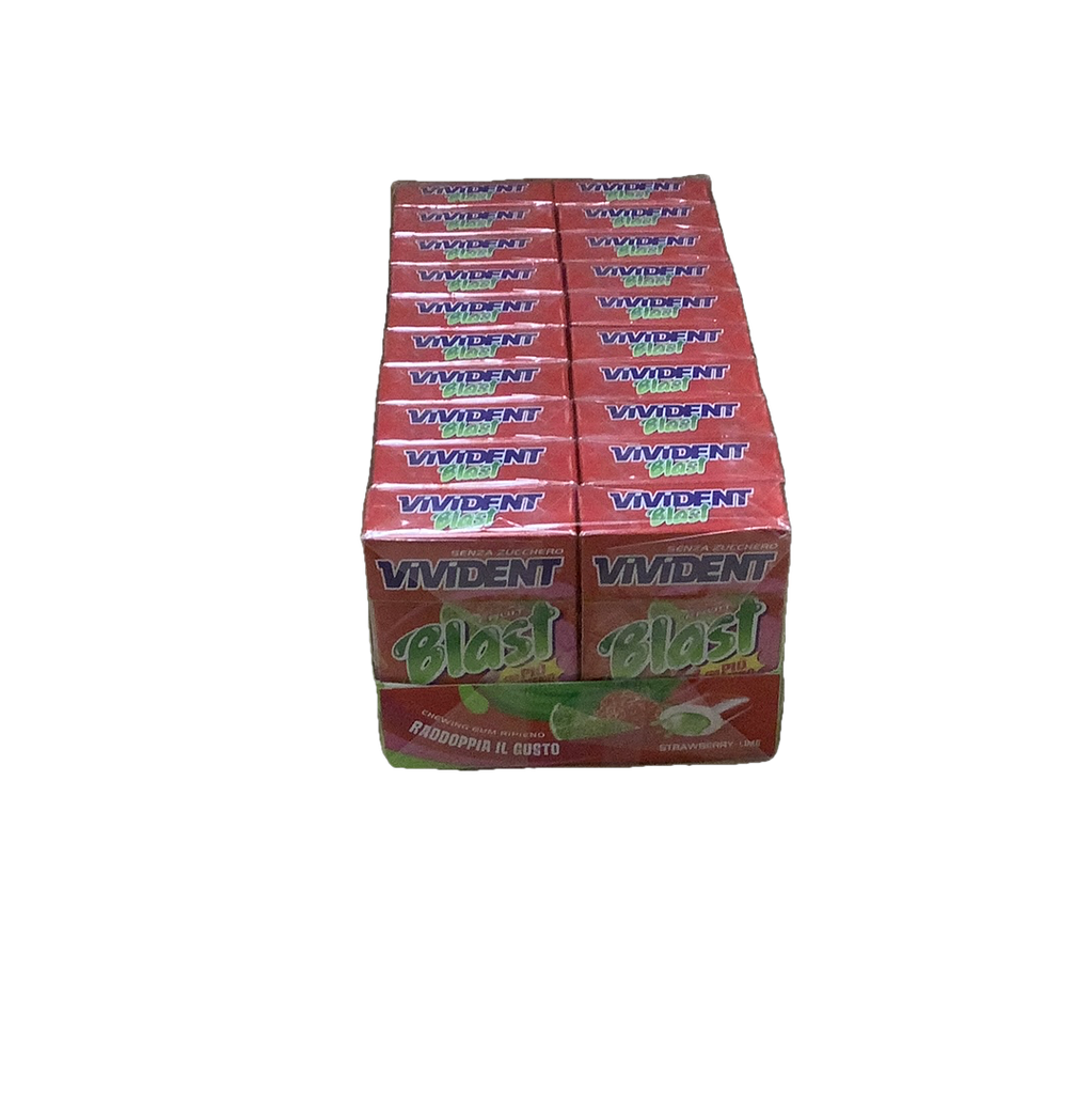 VIVIDENT BLAST FRUIT  GR.30 PZ.20