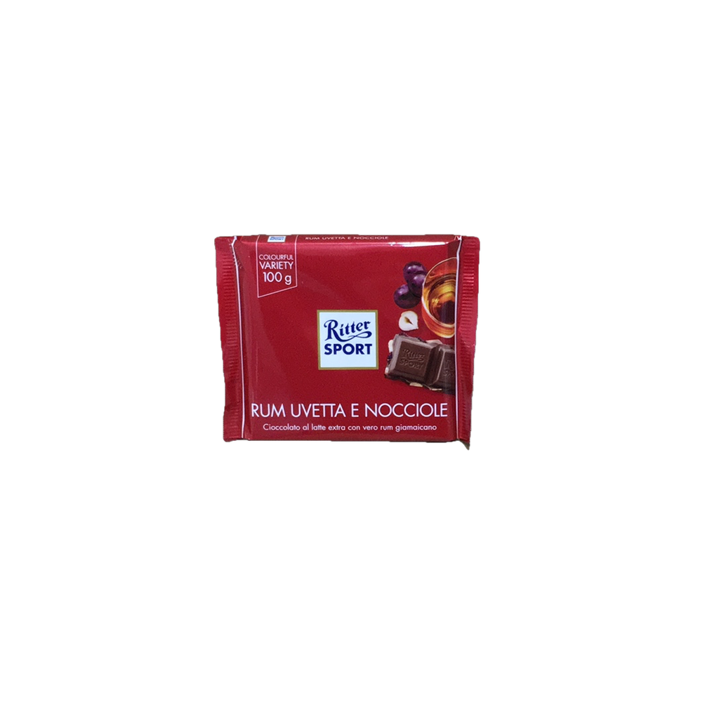 RITTER UVA NOCCIOLA RUM GR. 100