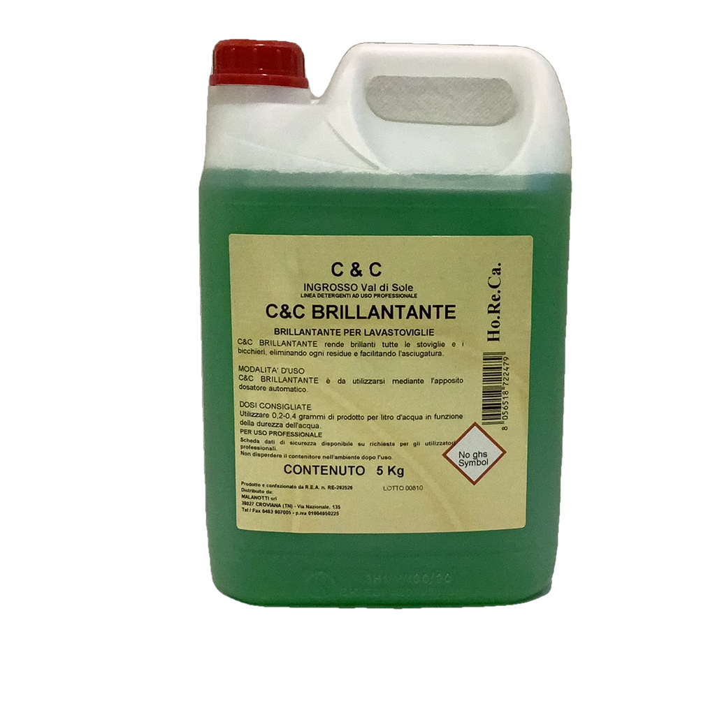 [DE0012] SHARK BRILLANTANTE 5 KG  X LAVASTOVIGLIE