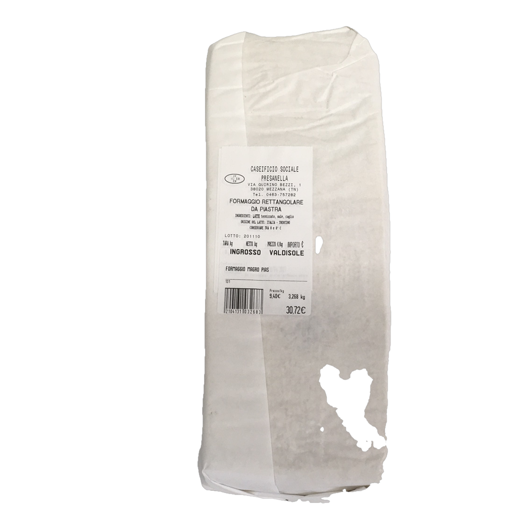 FORMAGGIO RETTANG. DA PIASTRA AL KG