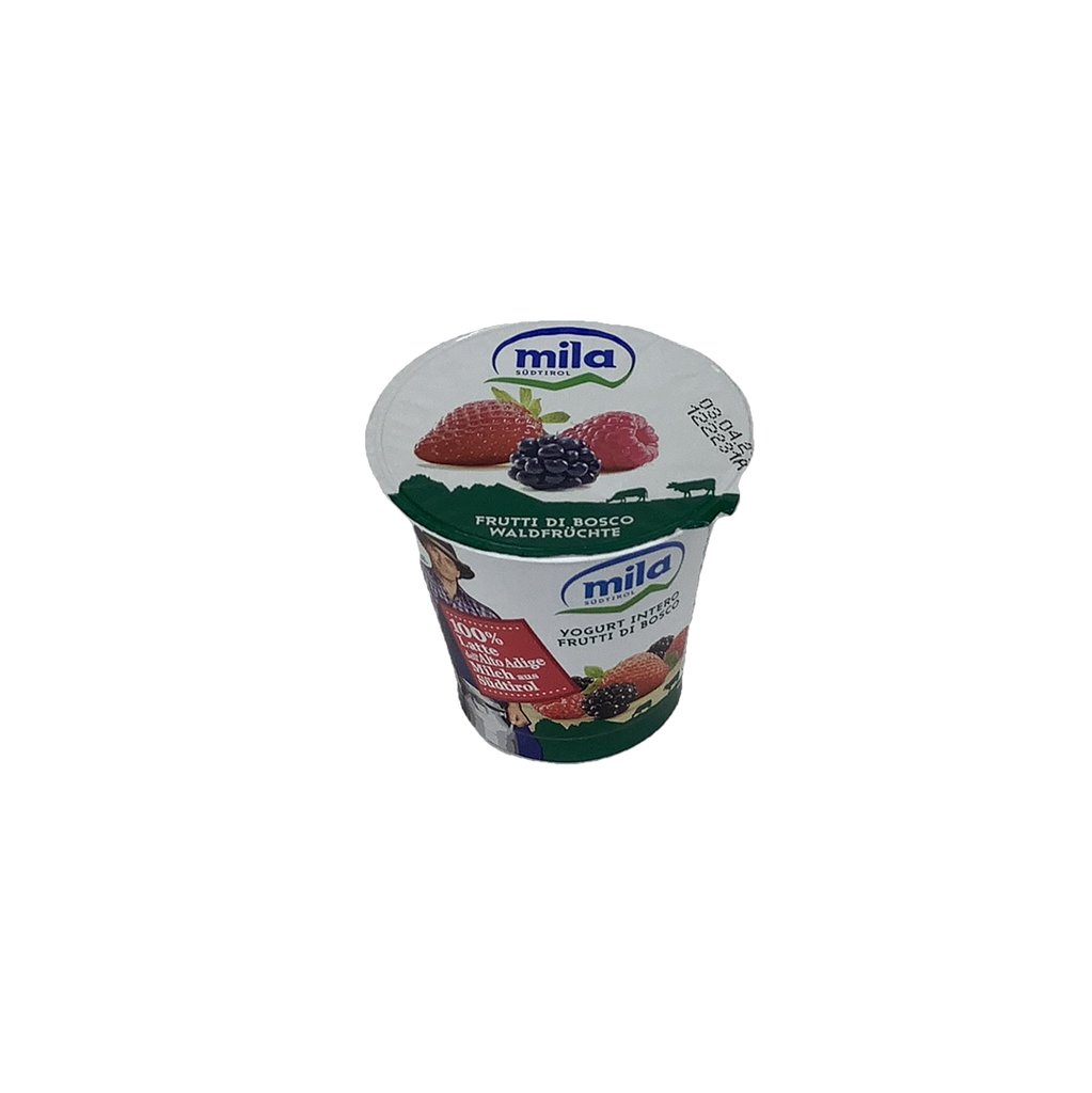 [LC0029] MILA YOGURT FRUTTI DI BOSCO  GR 125