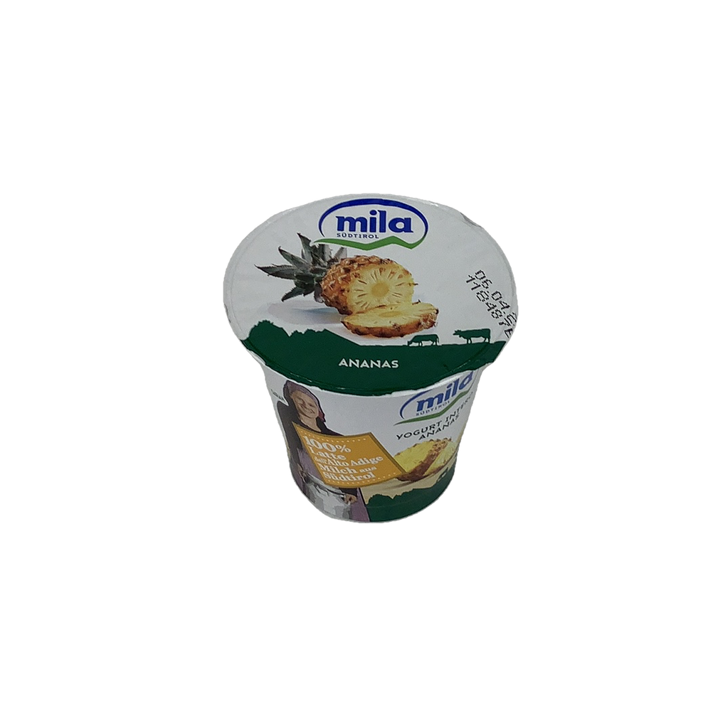 MILA YOGURT ANANAS           GR 125