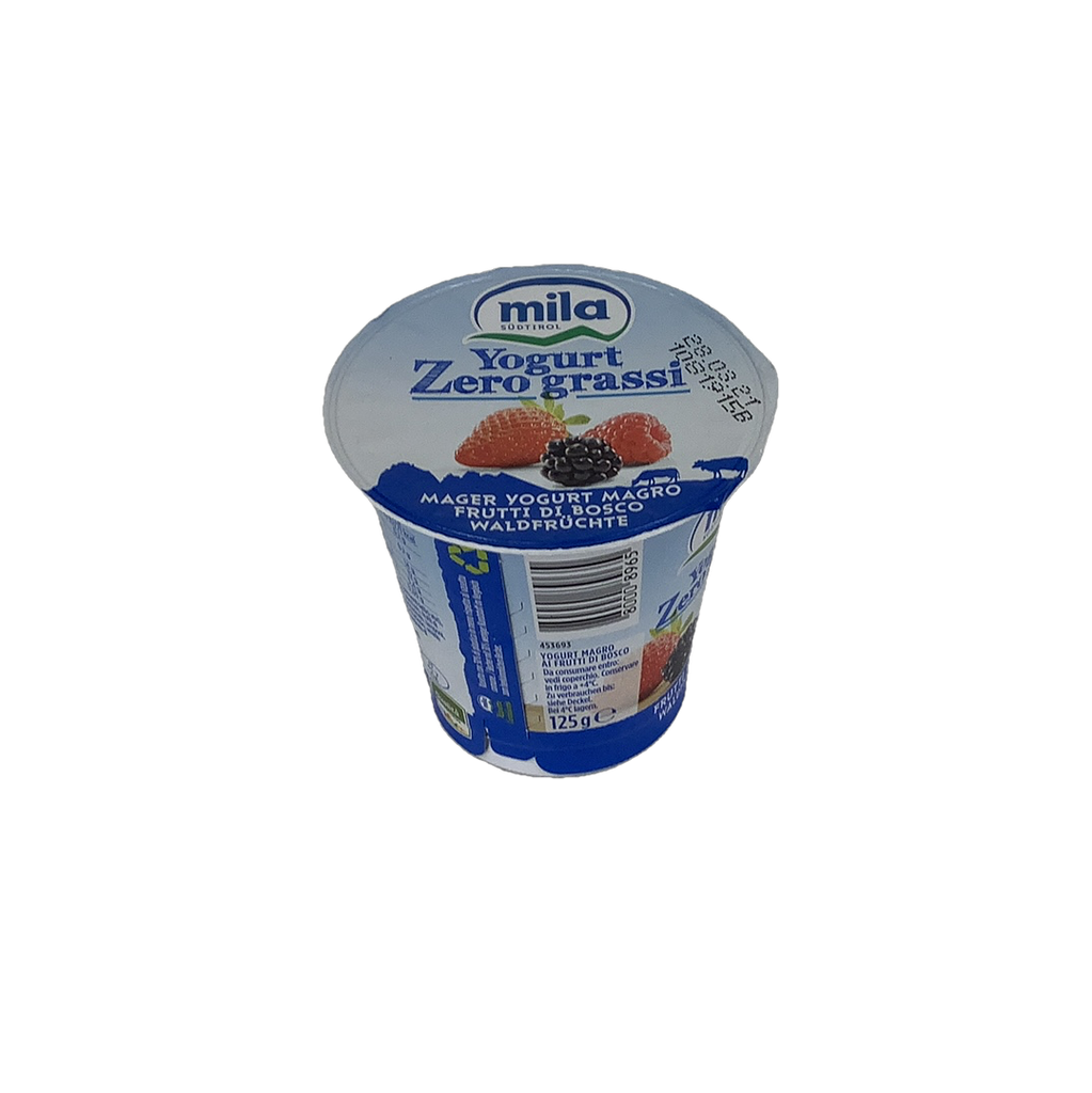 MILA YOGURT MAGRO FRUTTI BOSCO G125