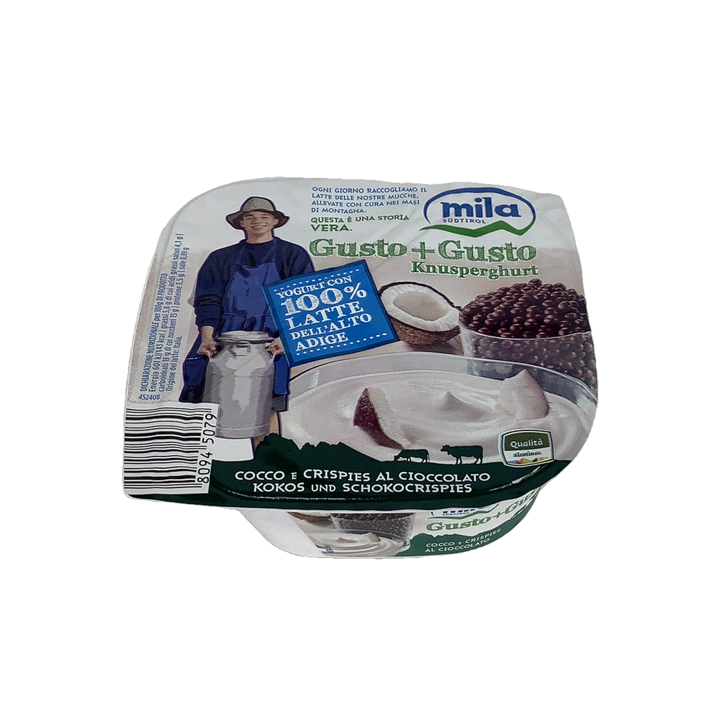 MILA YOG.GUSTO+GUSTO COCCO/CIOC 150