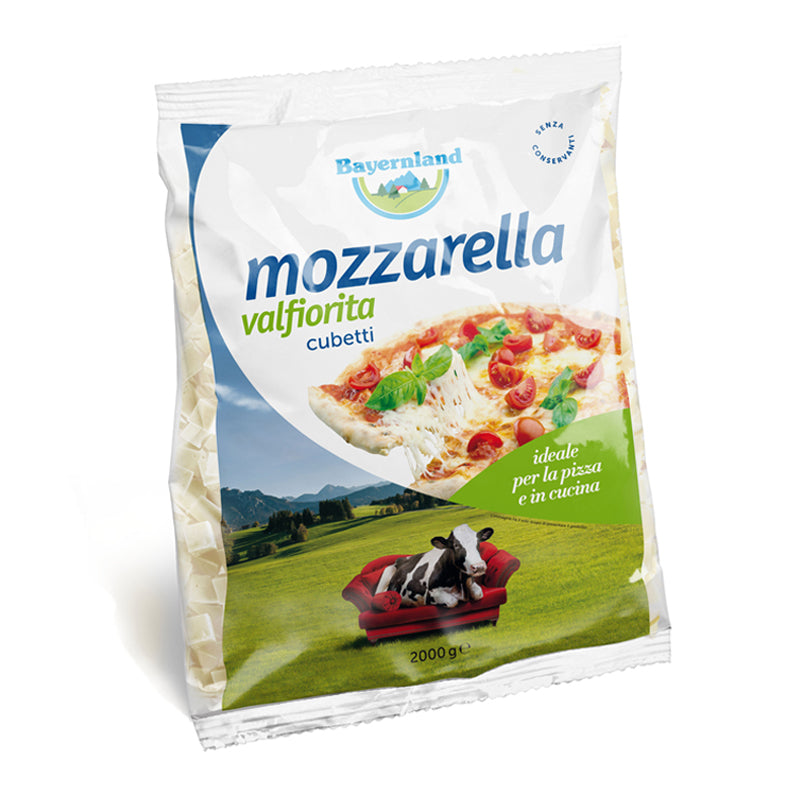 MOZZARELLA CUBETTI 2 KG BAYERLAND