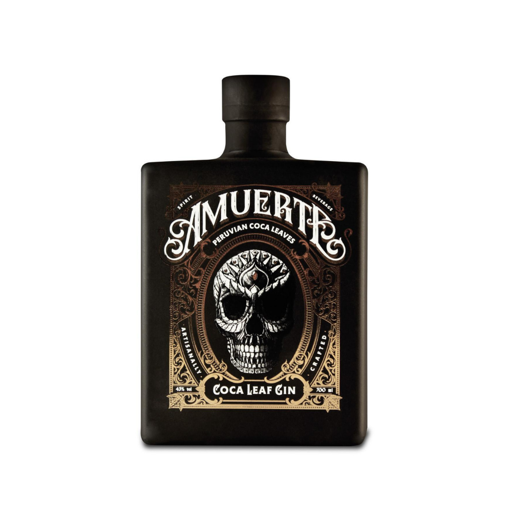 AMUERTE COLA LEAF GIN BLACK 0.7 CL.