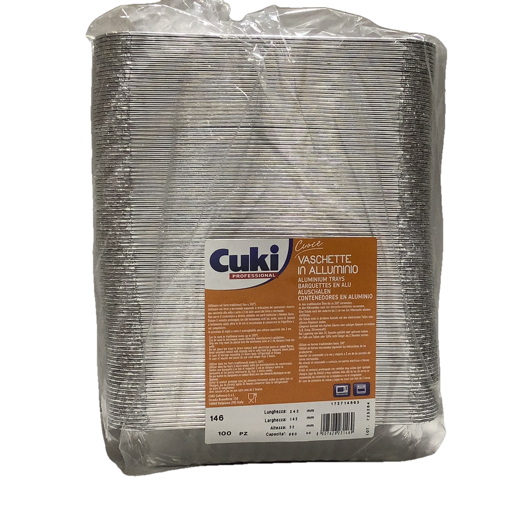 VASCHETTE ALLUM. 146 PZ.100 142X242H32