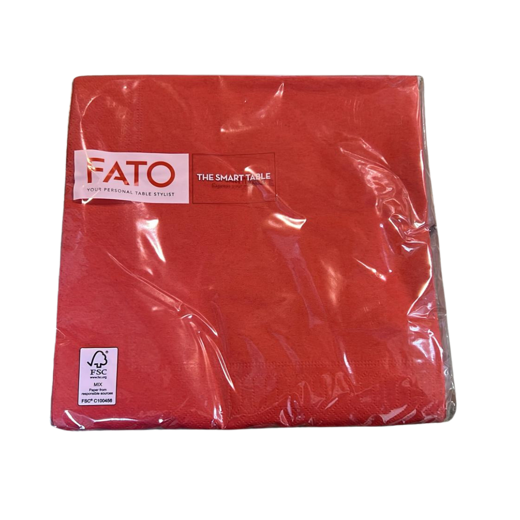TOVAGLIOLO 2V 40X40 ROSSO PZ.50
