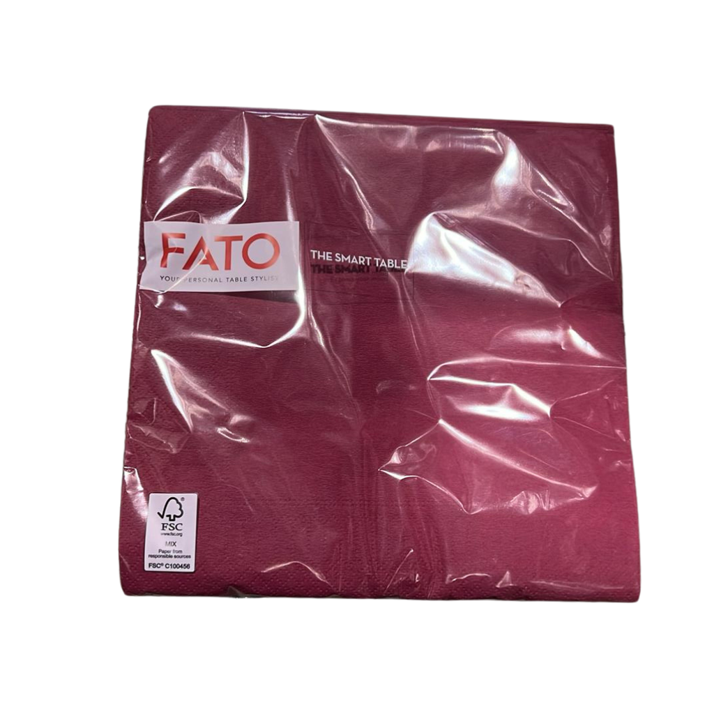 TOVAGLIOLO 2V 40X40 BORDEAUX PZ.50