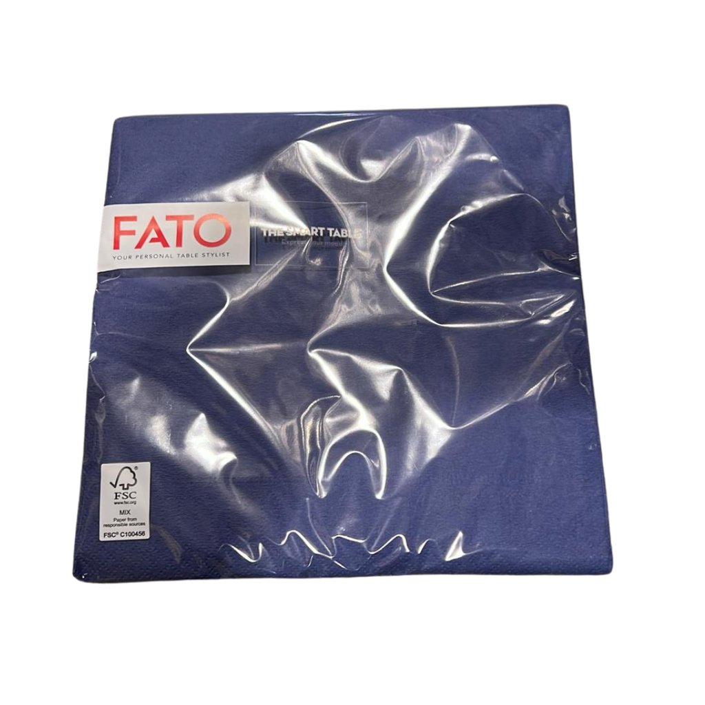 TOVAGLIOLO 2V 40X40 BLU NOTTE PZ.50