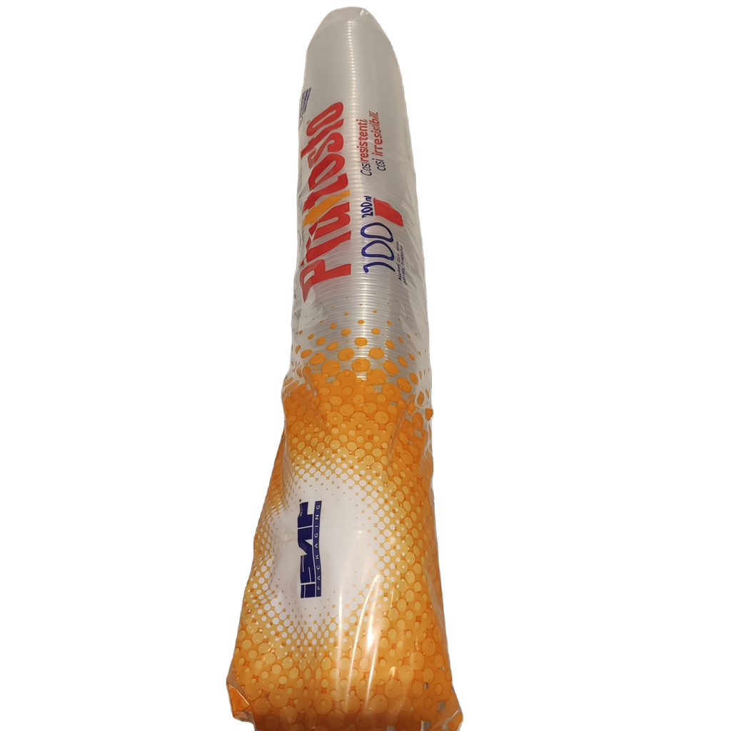 BICCHIERE PLASTICA 230ML 100PZ ISAP