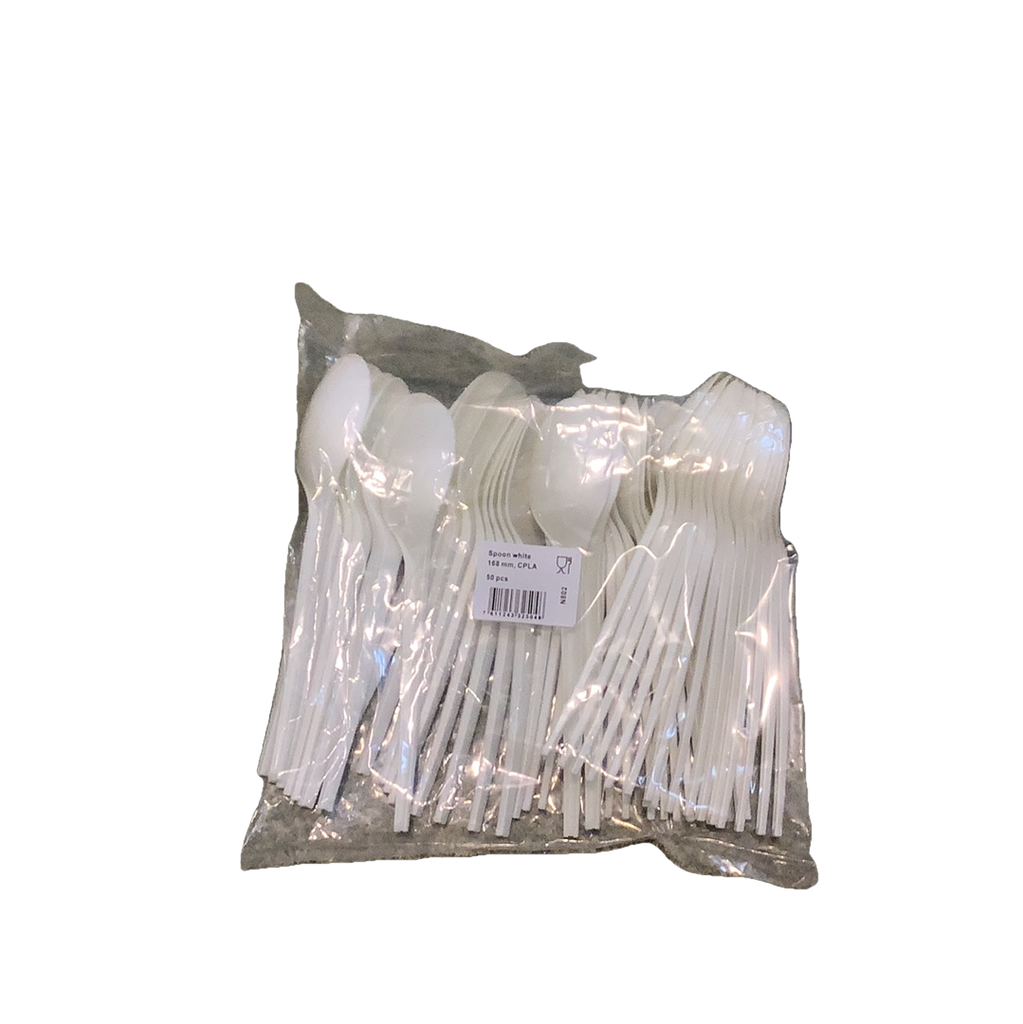 CUCCHIAIO BIOPLASTICA 16.8CM PZ.50